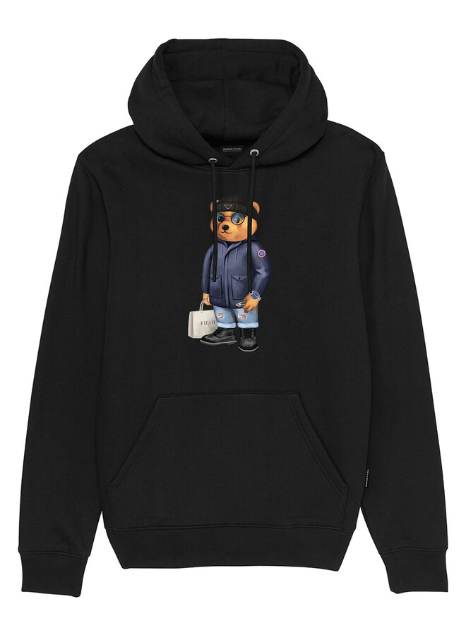 Baron Filou the Autumn Trendsetter hoodie blue
