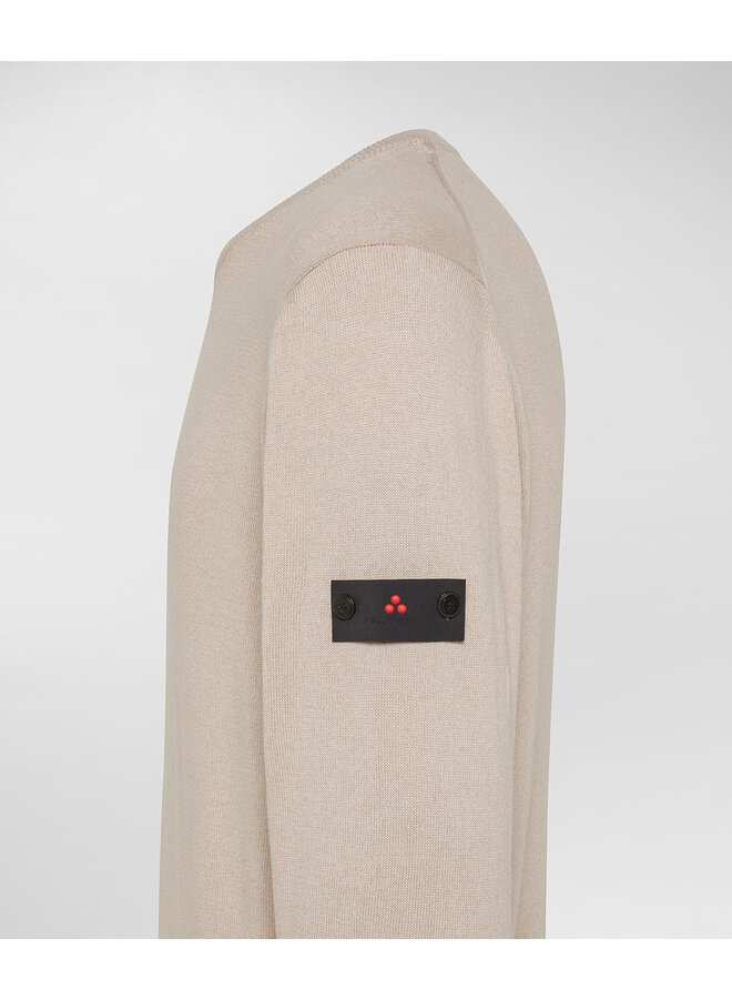 Peuterey round neck pullover off-white