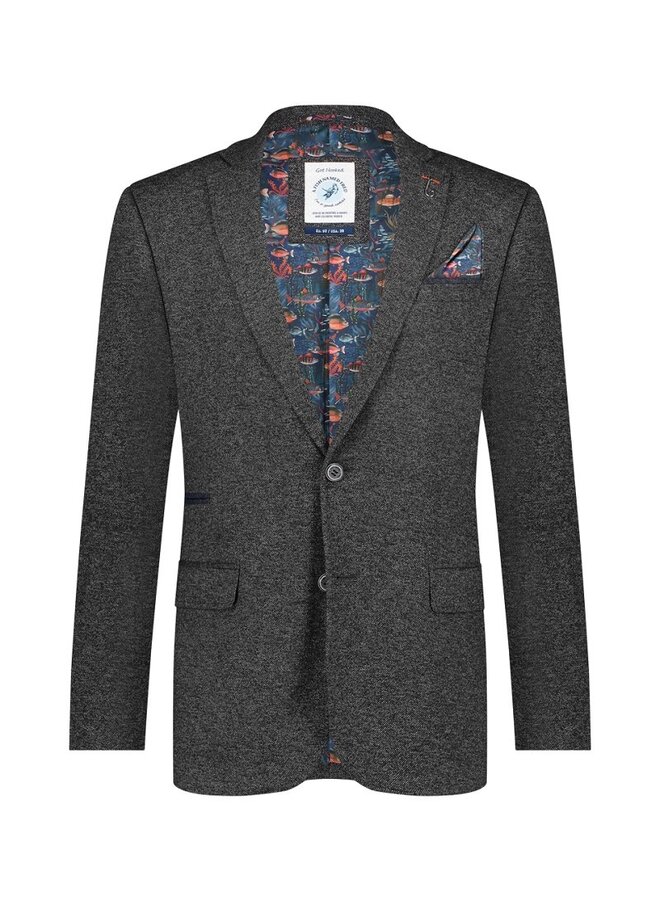 A Fish named Fred pique blazer grey/brown