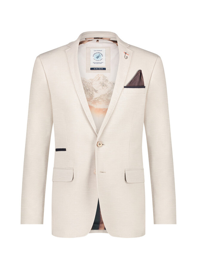 A Fish named Fred melange blazer off-white