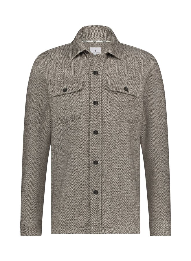 State of Art visgraad overshirt beige