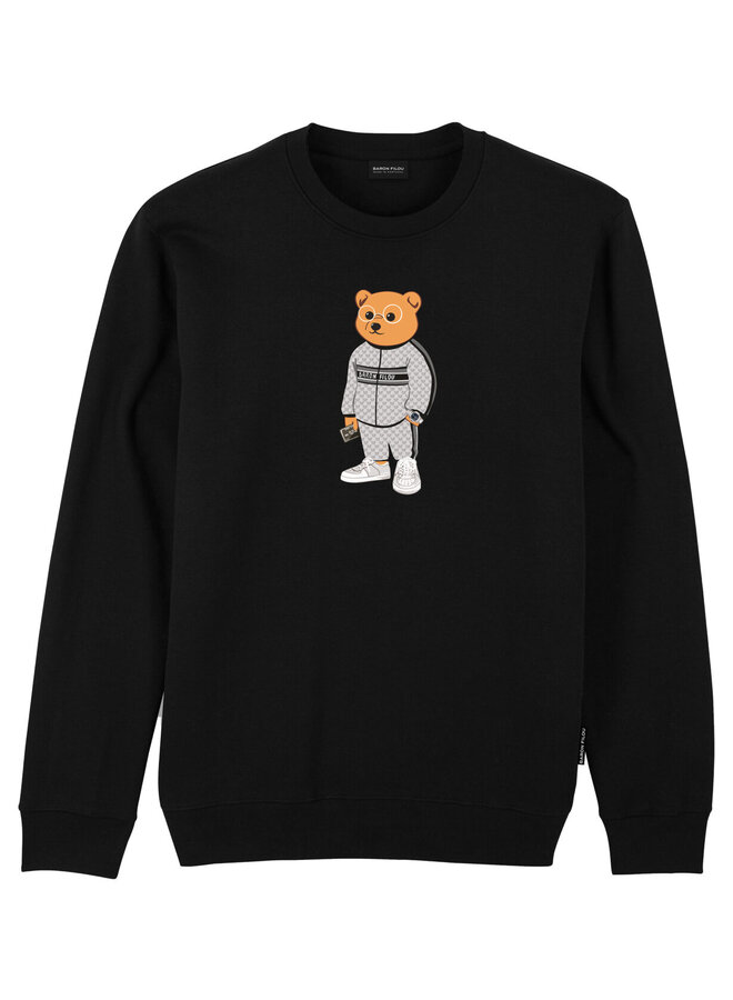 Baron Filou Embroidered sweater The Designer Jogger