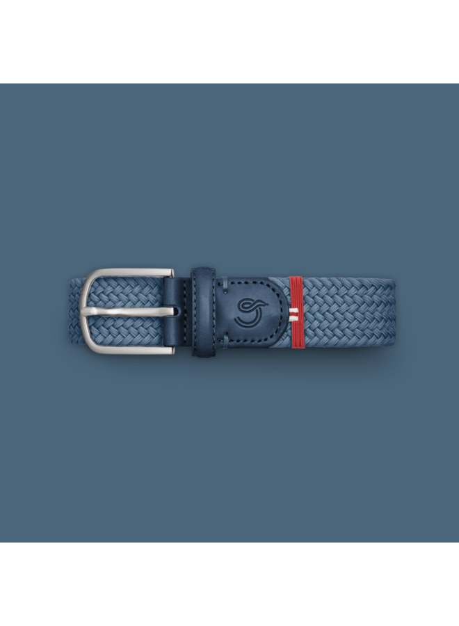 La Boucle gevlochten riem Santorini