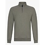 Cavallaro half zip sweater Bellunio light green