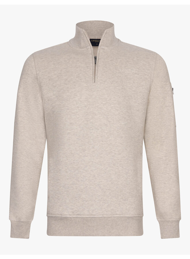 Cavallaro Bellunio half zip pullover kit melange