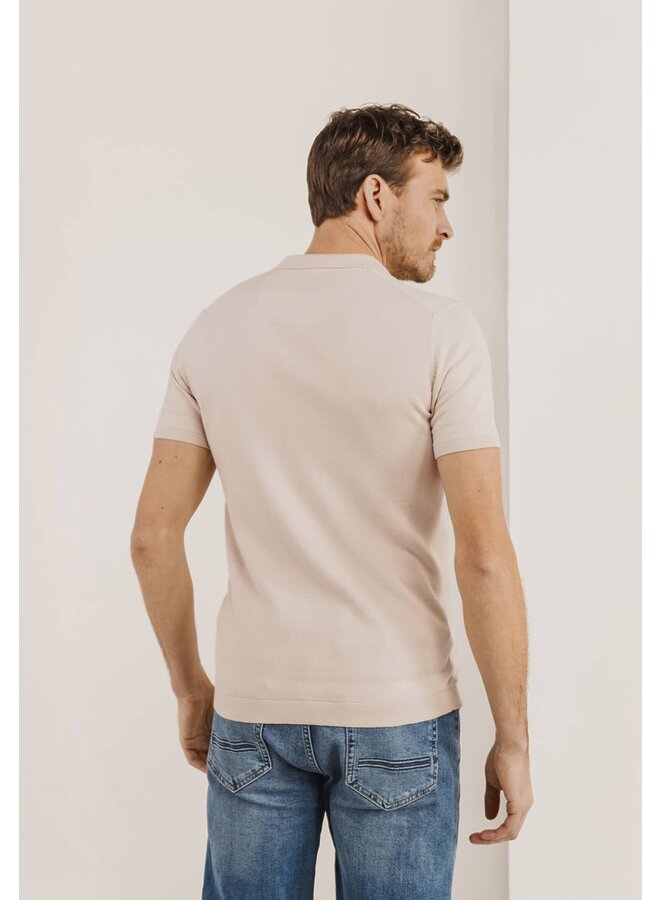 State of Art korte mouw polo gebreid kit