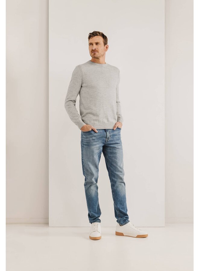 State of Art pullover ronde hals beige