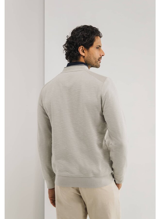 State of Art vest met rits beige