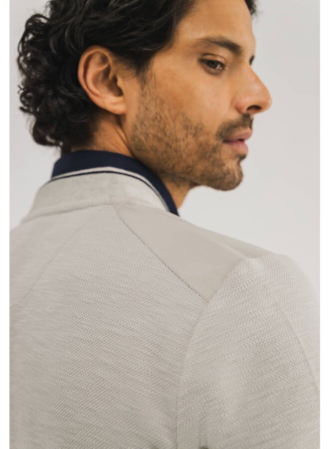 State of Art vest met rits beige