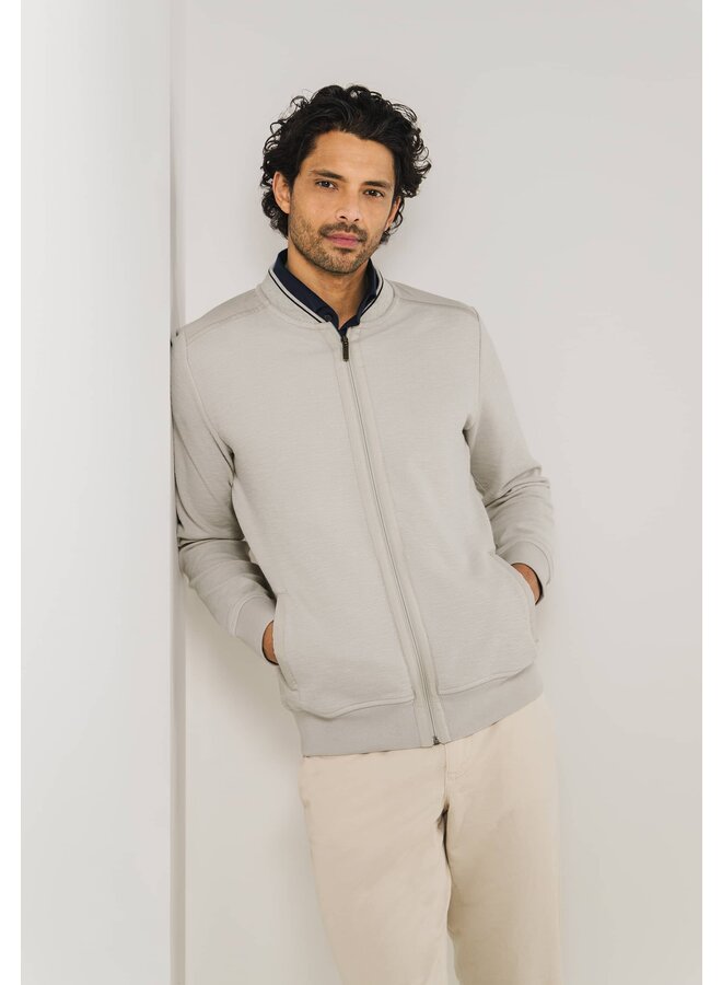 State of Art vest met rits beige