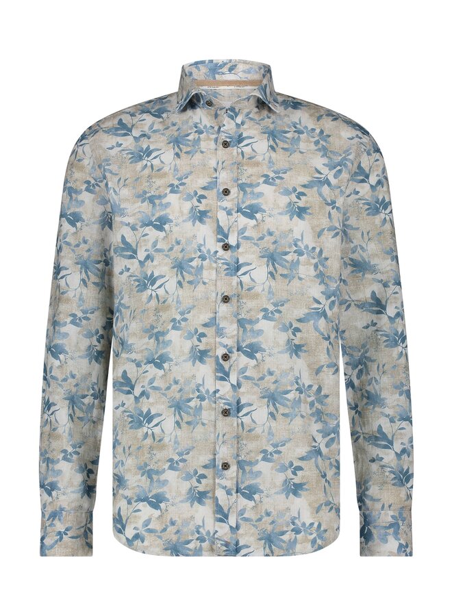 State of Art overhemd lange mouw bloemprint