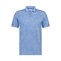 State of Art polo korte mouw print blauw