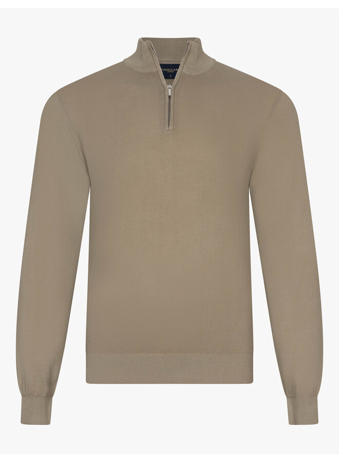 Cavallaro Orio Half Zip pullover light green