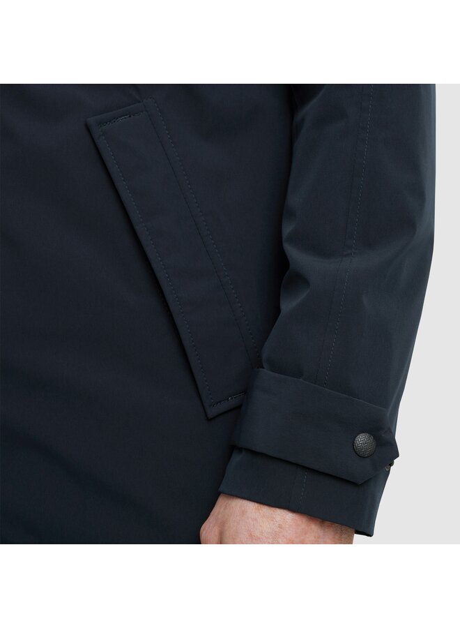 Vanguard midlenght zomerjas V-double coat navy