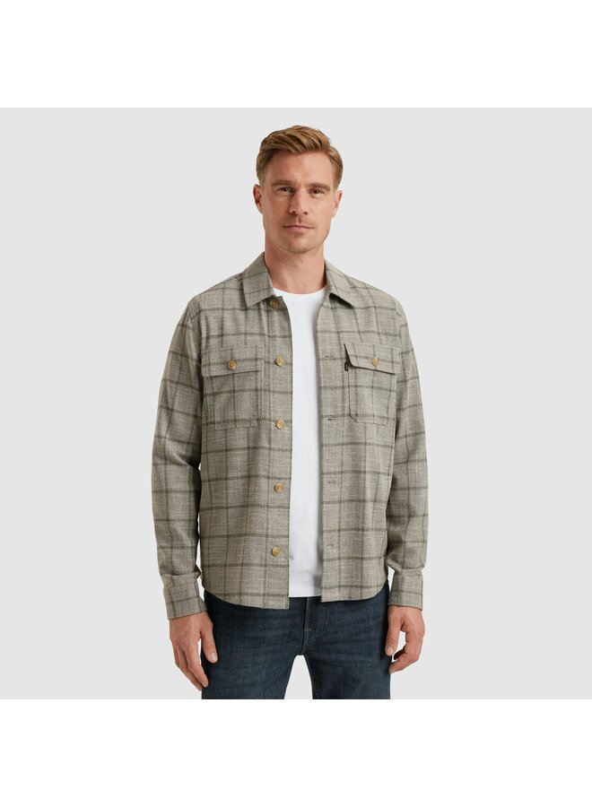 Vanguard overshirt ruit groen