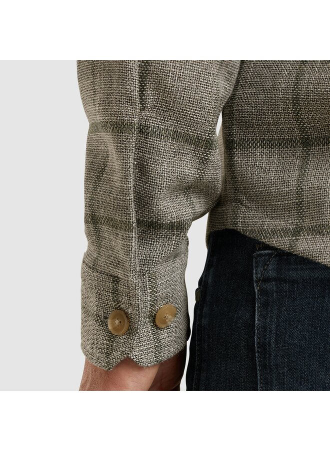 Vanguard overshirt ruit groen
