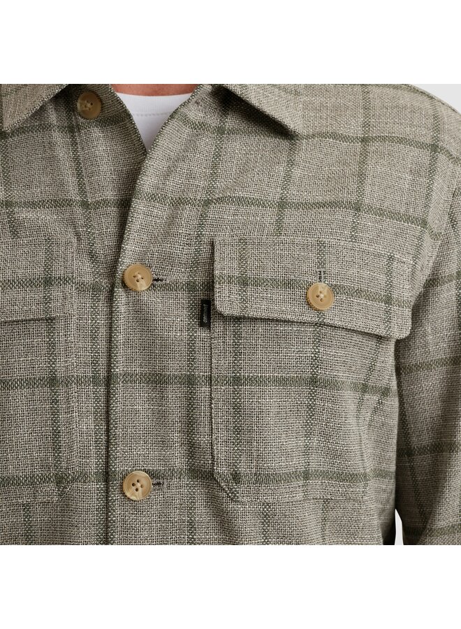 Vanguard overshirt ruit groen