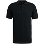 Vanguard polo korte mouw gebreid structuur navy