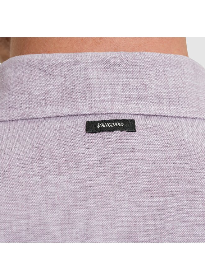 Vanguard lange mouw shirt linnen lila