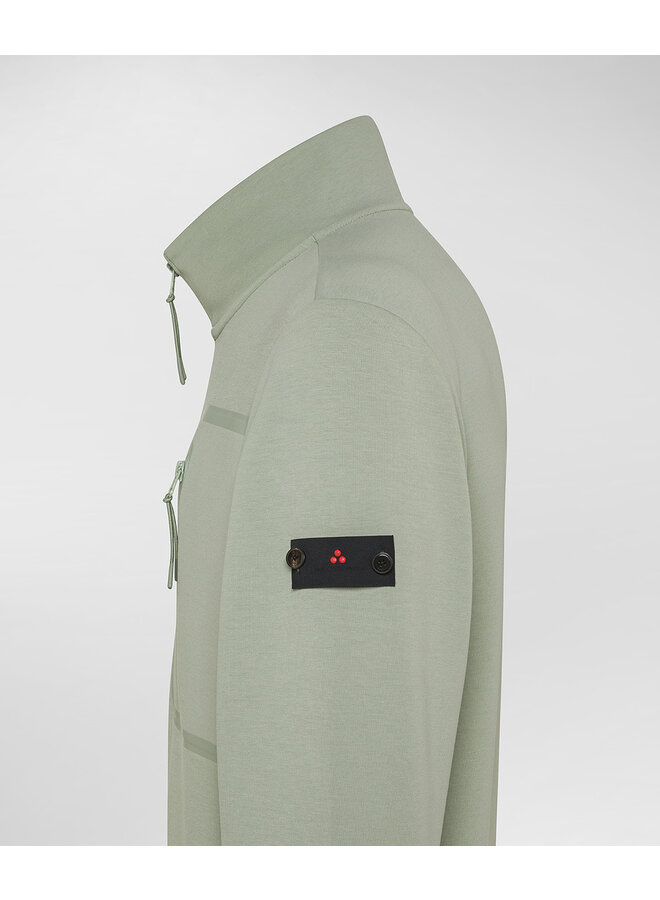 Peuterey half zip sweater Kent licht groen