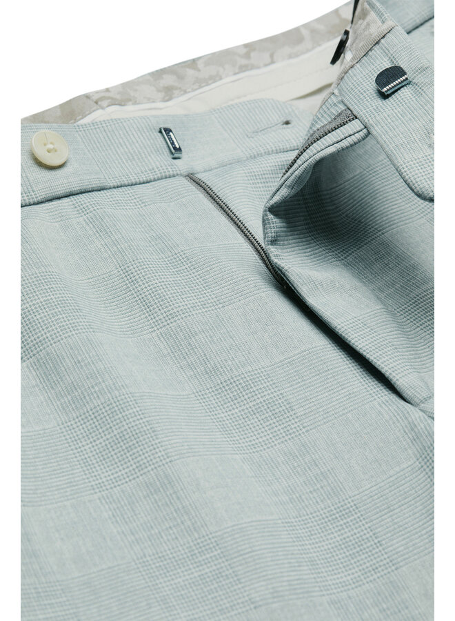 Digel jersey pantalon jersey ruit licht groen