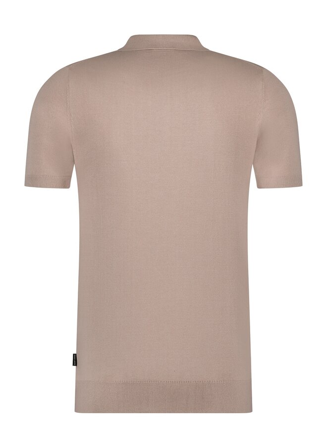 Saint Steve polo korte mouw Chris oud roze