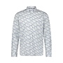 State of Art shirt lange mouw print blue beige