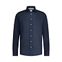 State of Art shirt lange mouw linnen navy