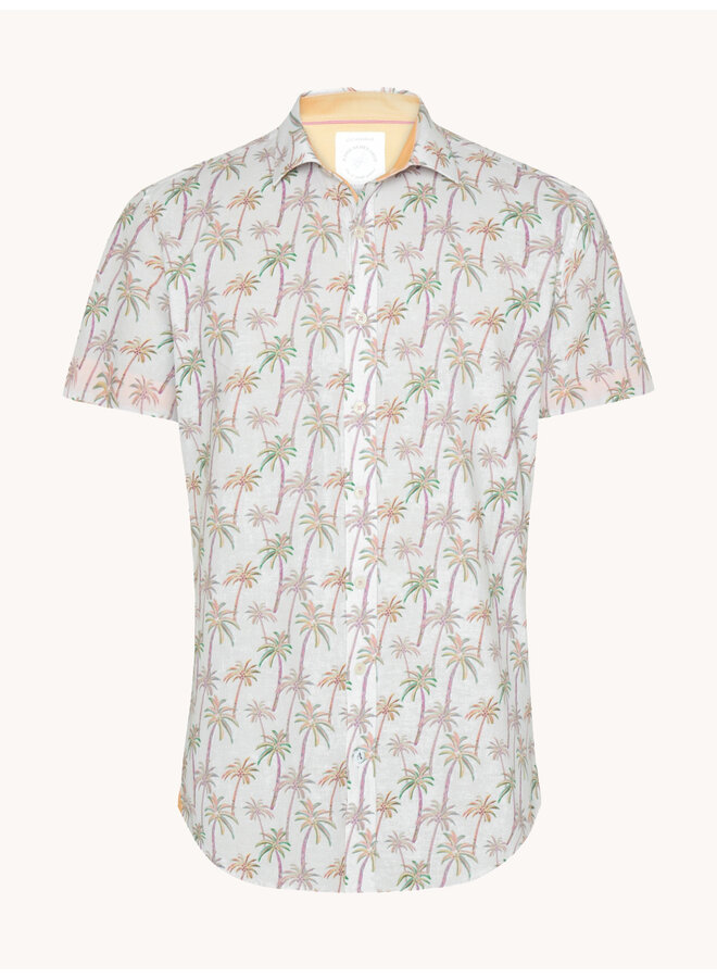 A Fish named Fred shirt korte mouw palmboom