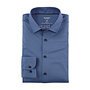 Olymp overhemd Level 5 flex jersey jeansblauw