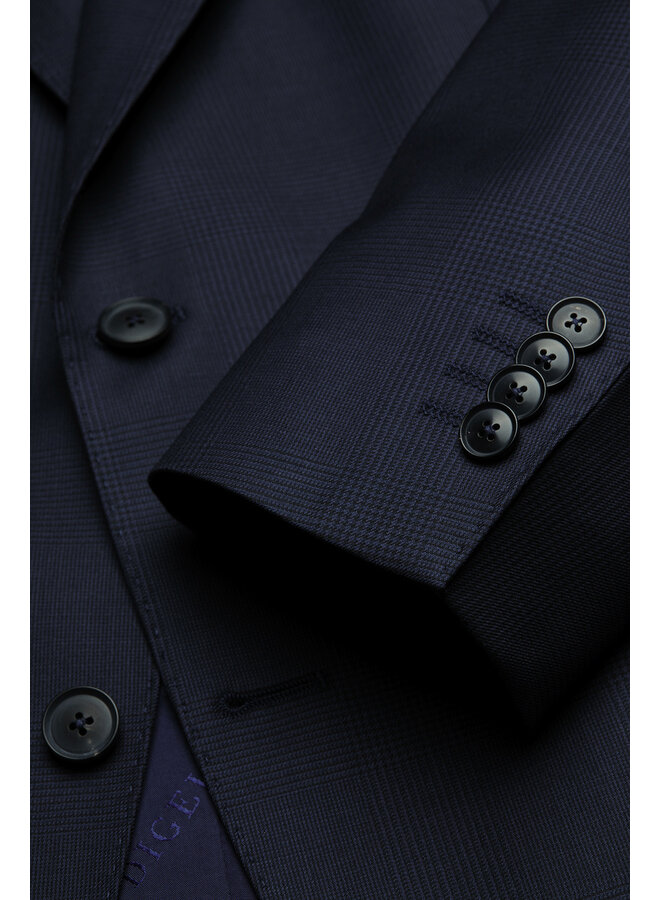 Digel colbert Platinum ruit navy