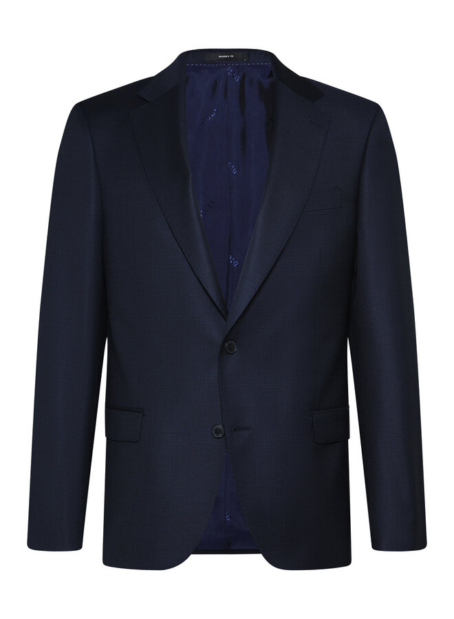Digel colbert Platinum ruit navy