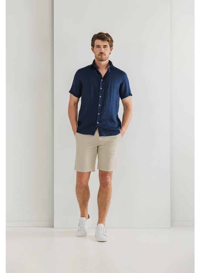 State of Art short uni linnen katoen beige