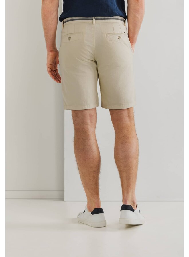 State of Art short uni linnen katoen beige