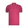 State of Art gebreide polo korte mouw fuchsia