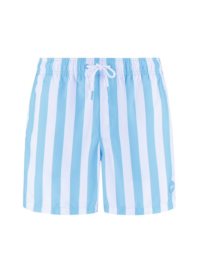 Shiwi zwemshort Mike lichtblauw streep