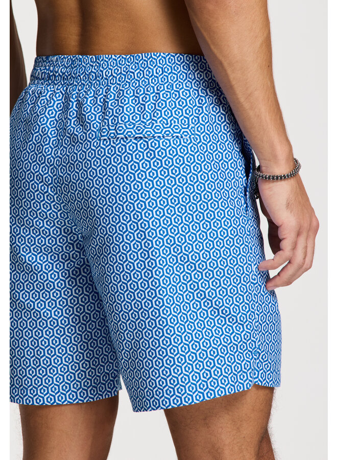 Shiwi zwembroek Mike fancy print blauw