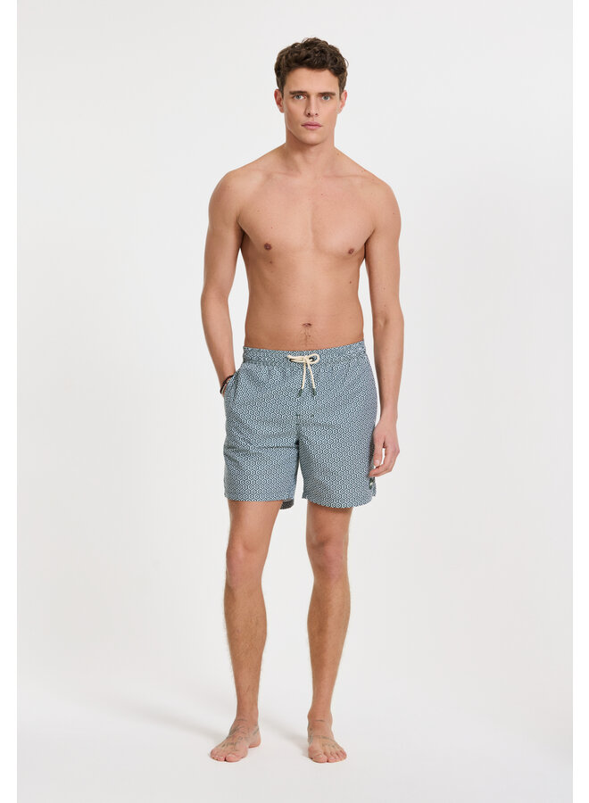 Shiwi zwembroek Mike fancy print groen