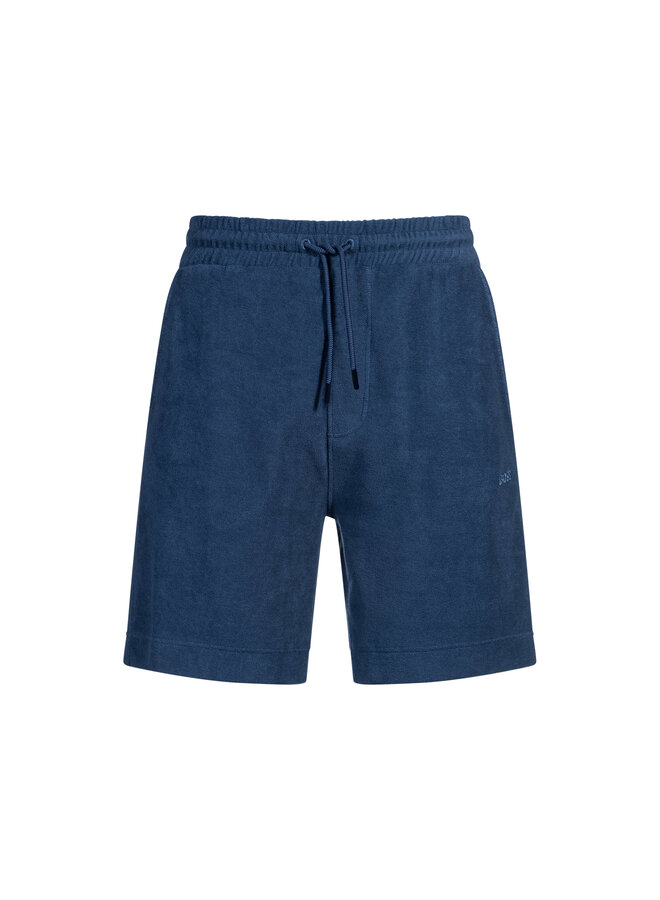 Hugo Boss badstof short open blue
