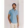 State of Art pique polo korte mouw licht blauw