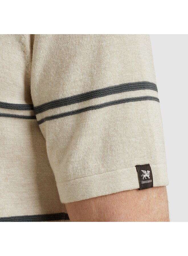 Vanguard korte mouw polo streep