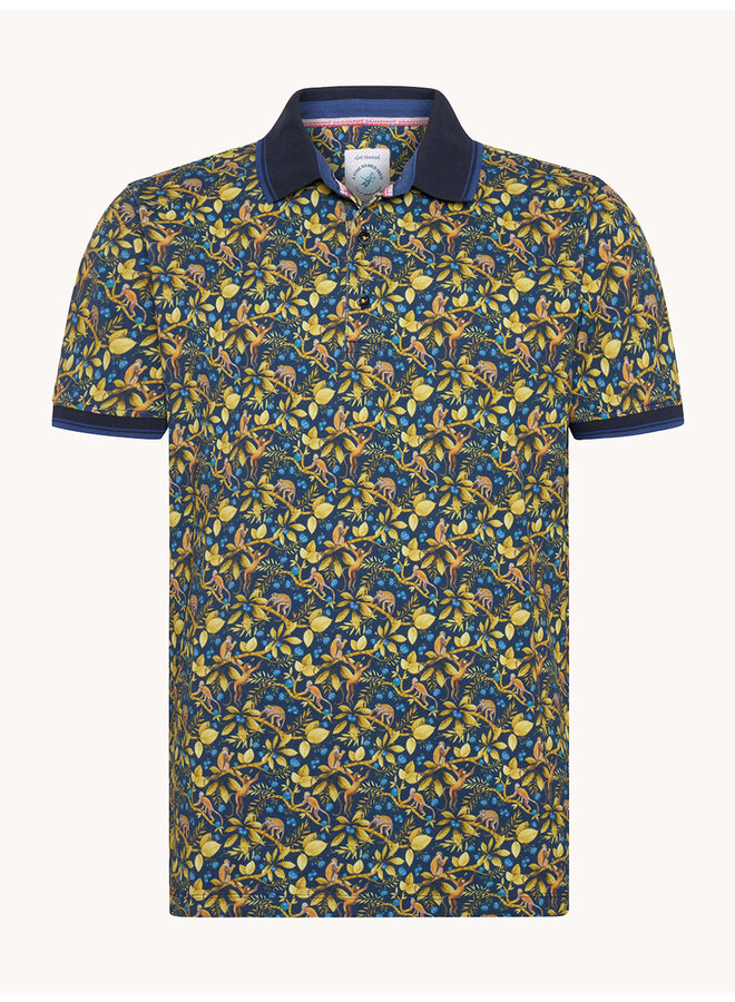 A Fish named Fred Monkey polo navy