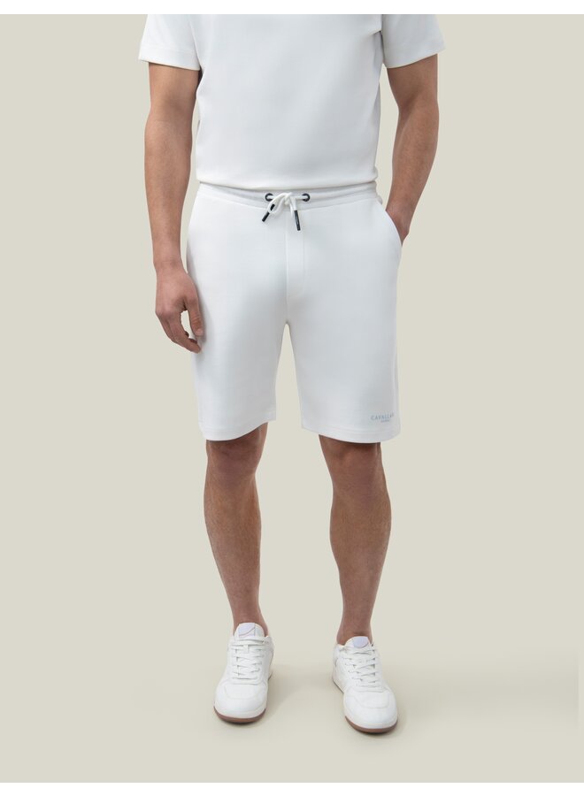 Cavallaro Napoli Neapolis jersey short off-white