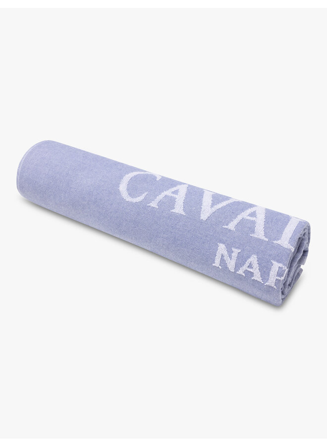 Cavallaro badlaken handdoek licht blauw