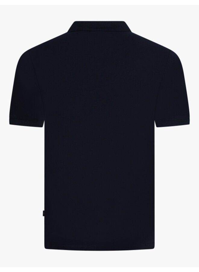 Cavallaro Loreto polo korte mouw navy