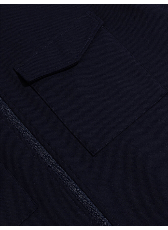 Cavallaro overshirt Zerino dark navy