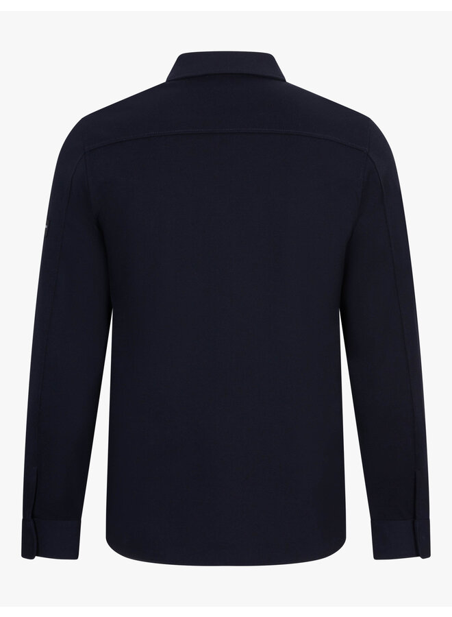 Cavallaro overshirt Zerino dark navy