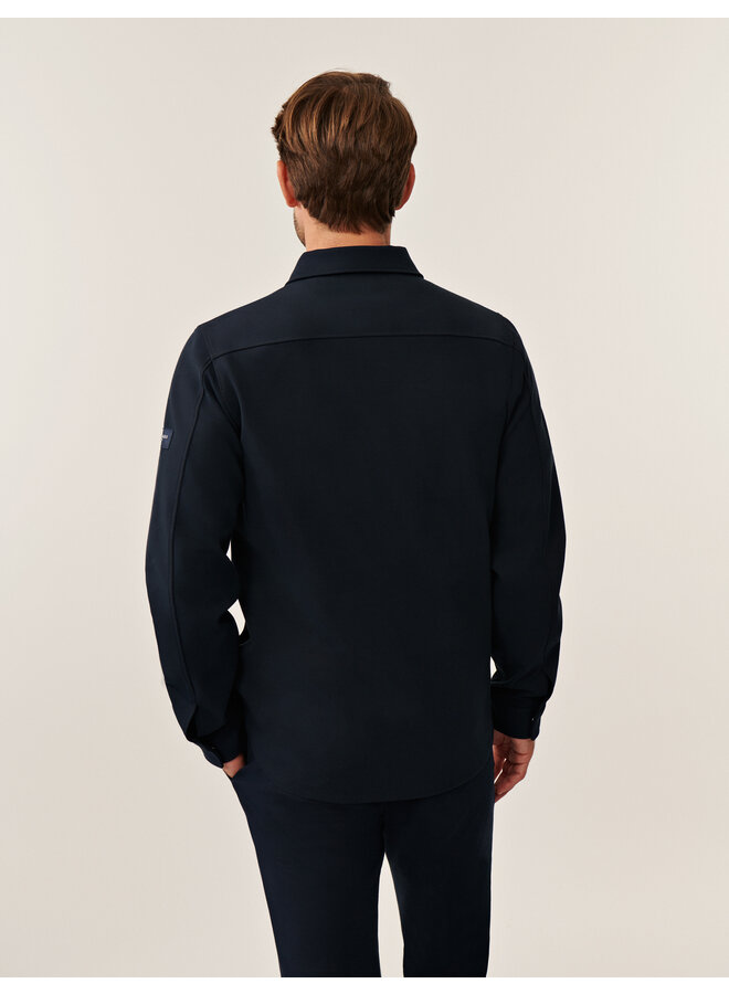 Cavallaro overshirt Zerino dark navy