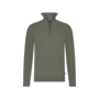 Saint Steve Cas half zip pullover Light Army
