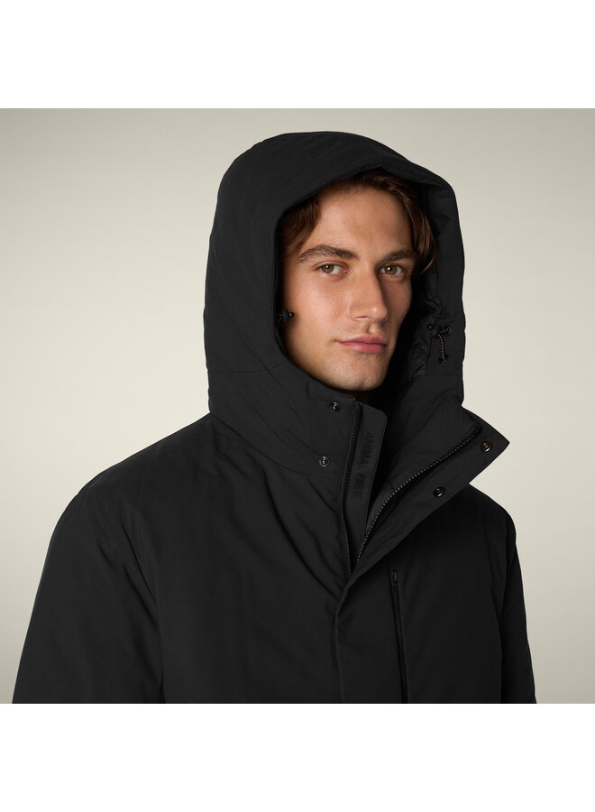 Save the Duck Obione winterjas Matt Black